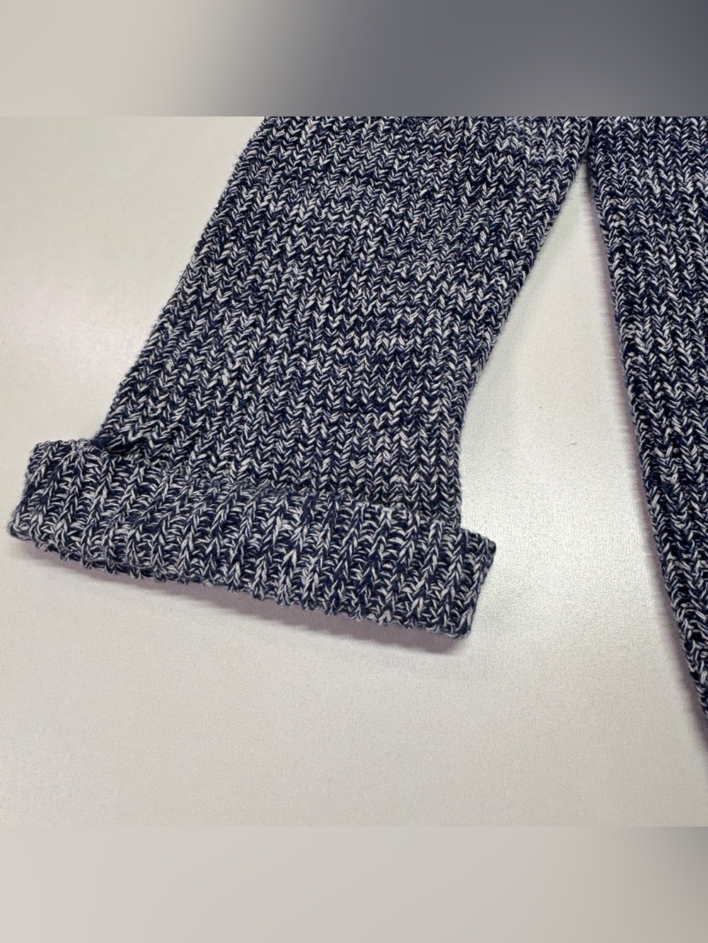 GAP Marled Cotton Knit Sweater Medium Coastal Grandpa Cozy Casual Fall - Picture 4 of 11